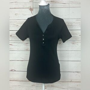 Style & Co black blouse